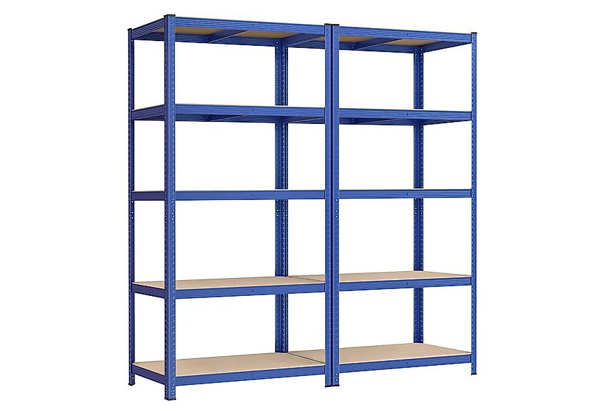 SONGMICS Schwerlastregal Lagerregale, 2-tlg., 200 x 100 x 50 cm, bis 875 kg günstig online kaufen