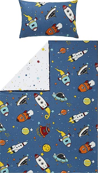 Erwin Müller Kinderbettwäsche Kinder-Wendebettwäsche, Renforcé, Motiv günstig online kaufen