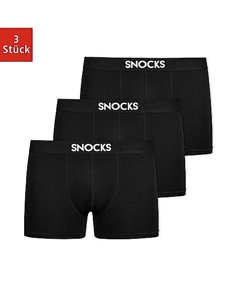 SNOCKS Boxershorts Enge Herren Unterhose aus Bambus Viskose (3-St) besonder günstig online kaufen