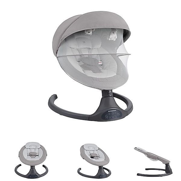 Kikkaboo Babywippe Babywippe Codie elektrisch, Schaukelfunktion, günstig online kaufen