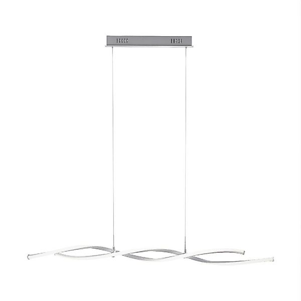 SellTec LED Pendelleuchte LED Pendellampe Welle, günstig online kaufen