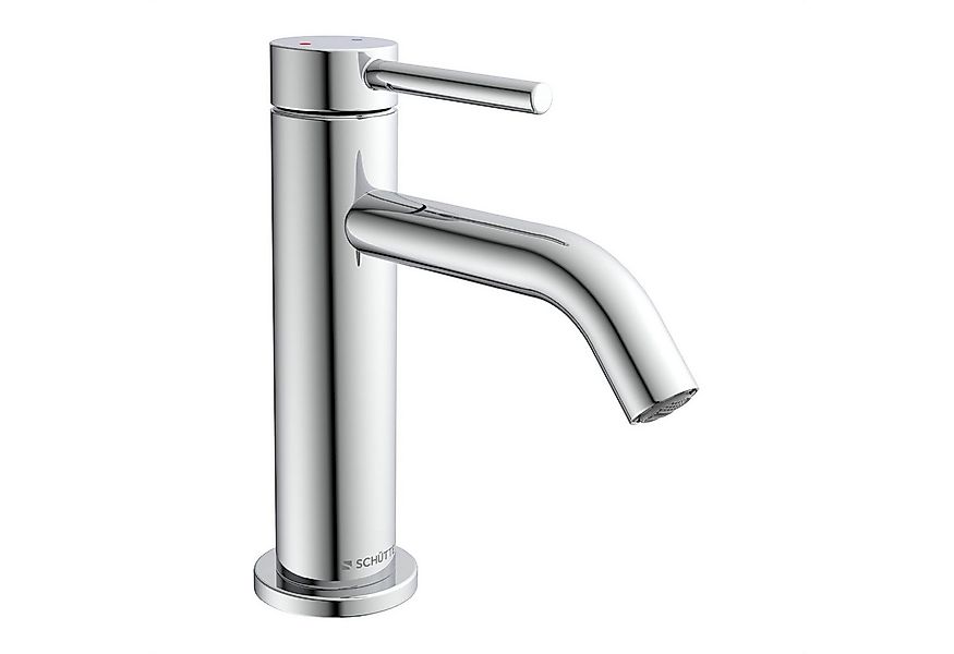 Schütte Waschtischarmatur BARI chrom Kartusche, Marken-Mischdüse, Flexschlä günstig online kaufen
