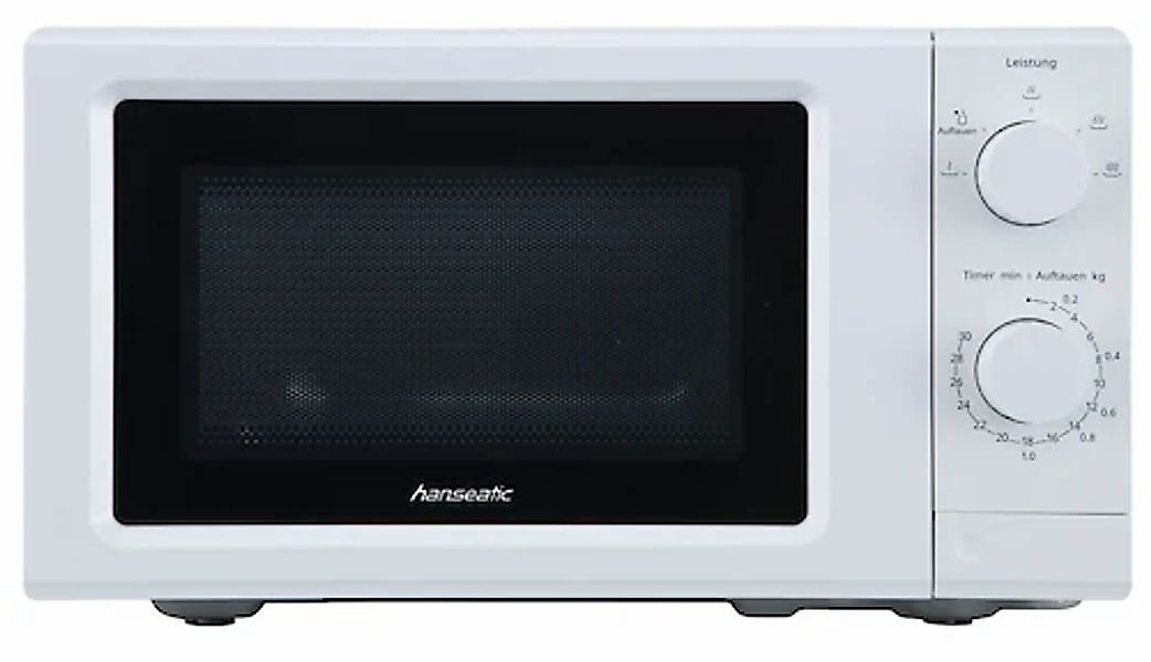 Hanseatic Mikrowelle »HM19«, Mikrowelle, 1020 W, Leistung 700 W, Auftaufunk günstig online kaufen