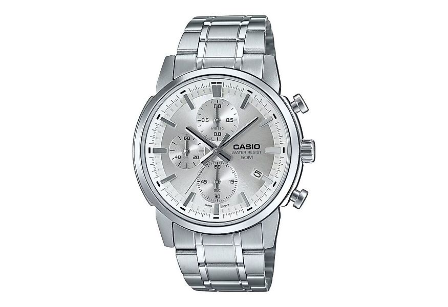 CASIO Quarzuhr Casio Herrenarmbanduhr Chronograph MTP-E510D-7AVDF günstig online kaufen