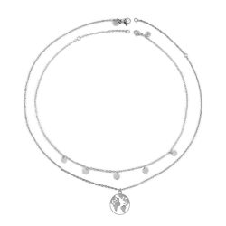 Kim Johanson Schmuckset Plättchen & Weltkarte, günstig online kaufen