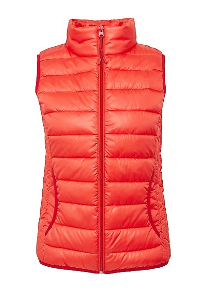 QS Outdoorjacke Outdoor-Weste Steppweste mit Stehkragen günstig online kaufen