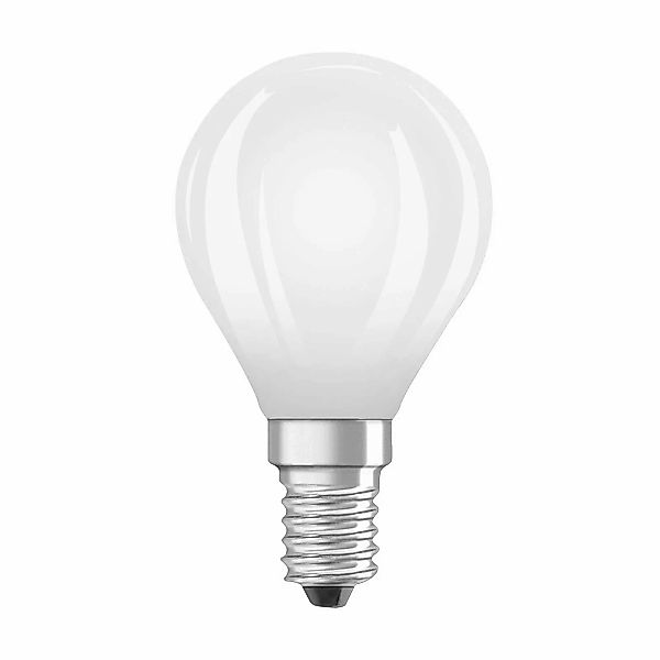 OSRAM LED-Leuchtmittel Tropfen E14 1,2W matt 2700K 255lm günstig online kaufen