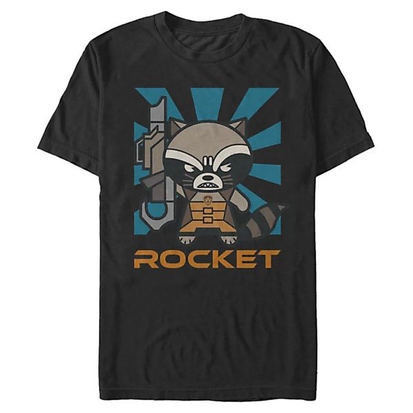 Marvel - Guardians of the Galaxy - Rocket Kawaii - Männer T-Shirt günstig online kaufen