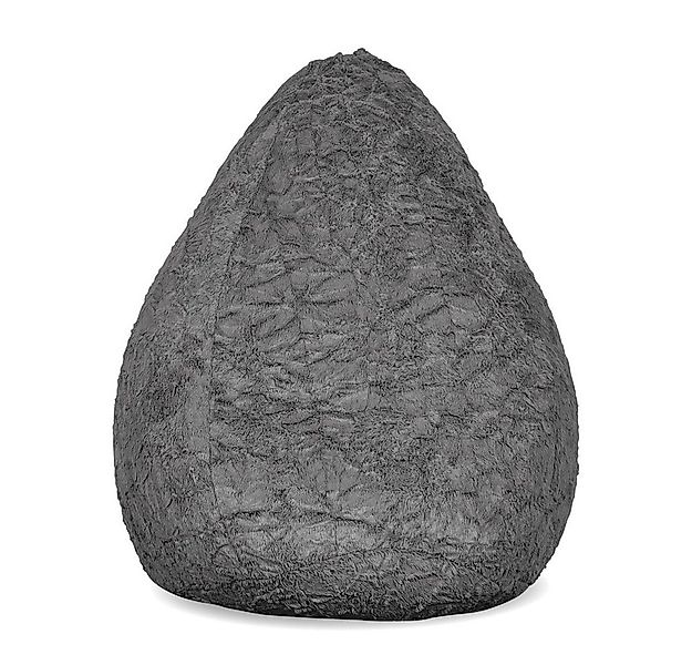 Lumaland Sitzsack Luxury Fluffy Gaming waschbar, Sitzkissen Bodenkissen wei günstig online kaufen