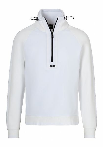 BOSS GREEN V-Ausschnitt-Pullover "Zartic", mit Reißverschluss günstig online kaufen