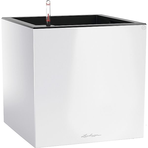 Lechuza® Pflanzgefäß Canto Premium,ow 40 Weiß Hochglanz 40 cm x 40 cm günstig online kaufen