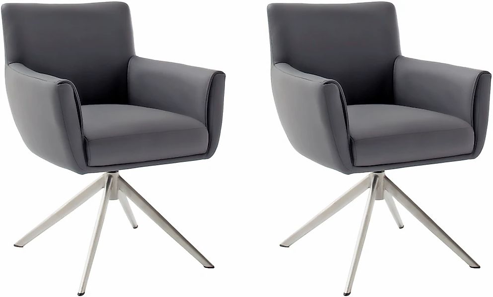 MCA furniture 4-Fußstuhl "WILSON Esszimmerstuhl, Armlehnstuhl, Polsterstuhl günstig online kaufen
