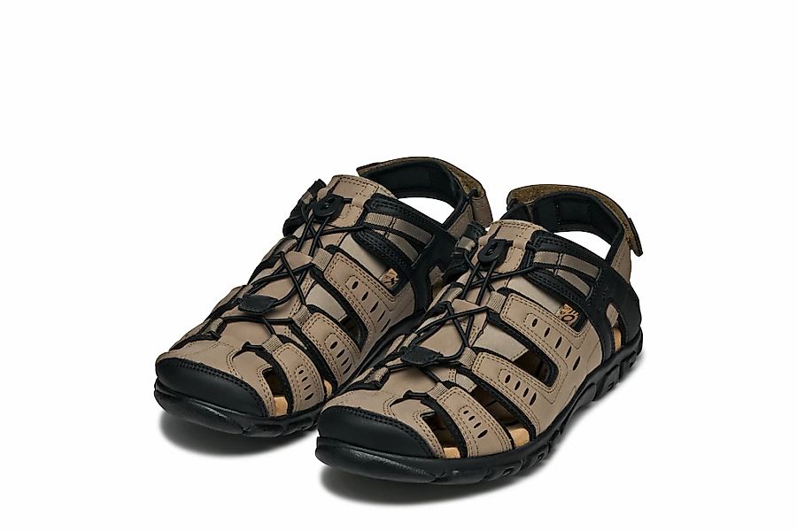 Geox Sandale "UOMO SANDAL STRADA C", Sommerschuh, Klettschuh, Outdoorsandal günstig online kaufen