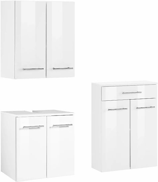 welltime Badmöbel-Set "Venedig" 3 Stk. tlg. günstig online kaufen
