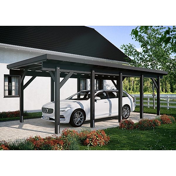 Kiehn-Holz Einzelcarport KH 321 BxT: 344 cm x 754 cm günstig online kaufen