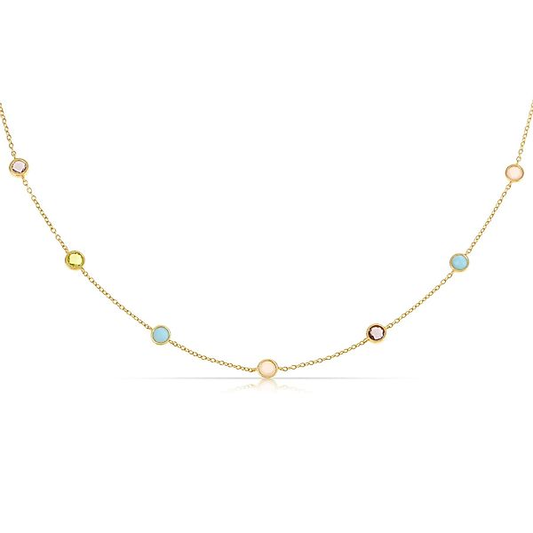 Made by Nami Silberkette Damen Gold günstig online kaufen