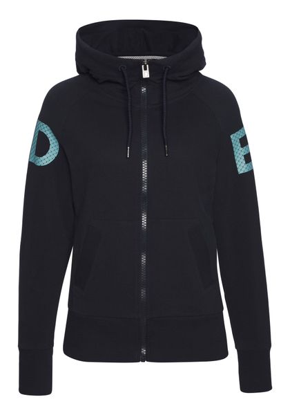 Elbsand Kapuzensweatjacke mit großem Logodruck hinten, günstig online kaufen
