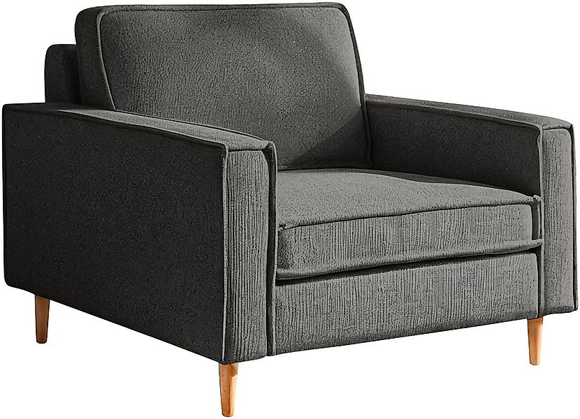 Home affaire Loveseat »Pinto Skandi 105 cm, Chenille, Struktur« günstig online kaufen