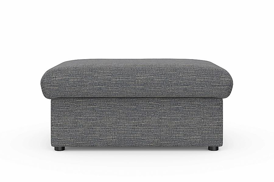 DOMO collection Hocker "Topper", mit Wellenunterfederung, auf Kunststoffgle günstig online kaufen