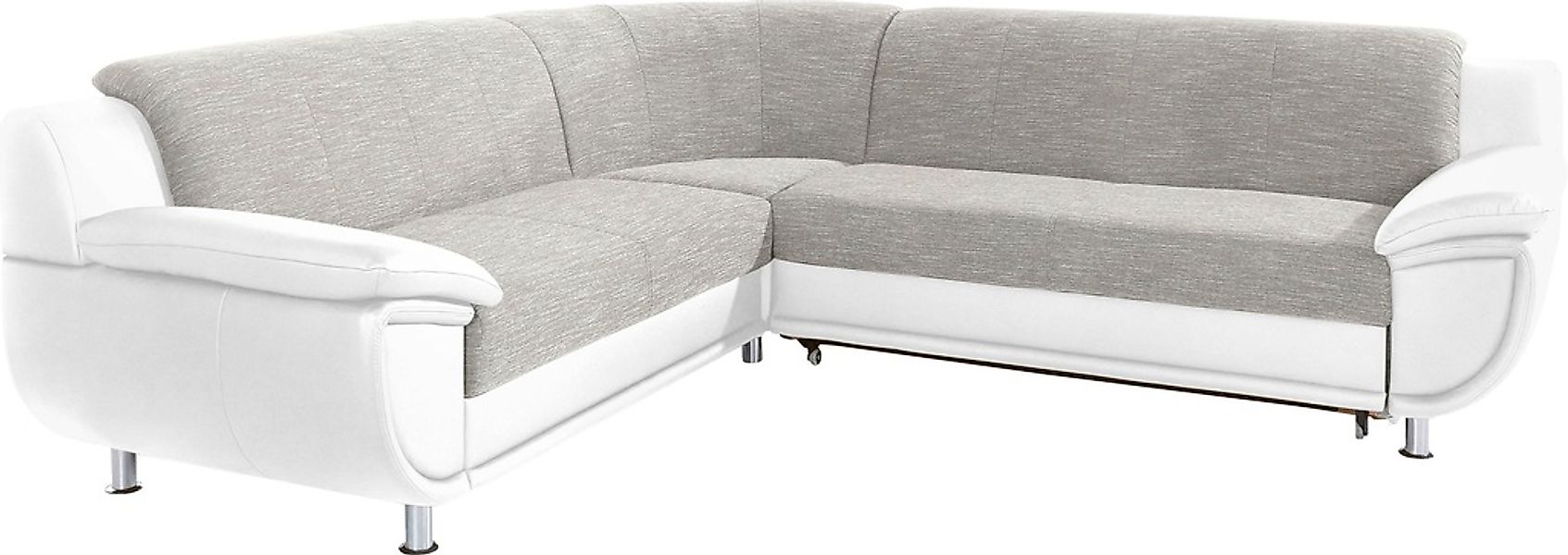 TRENDMANUFAKTUR Ecksofa »Rondo 3, zeitlos und modern, im Materialmix, L-For günstig online kaufen