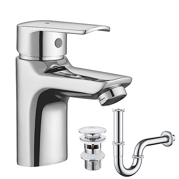 Auralum Max Waschtischarmatur Wasserhahn Badarmatur Waschbecken günstig online kaufen
