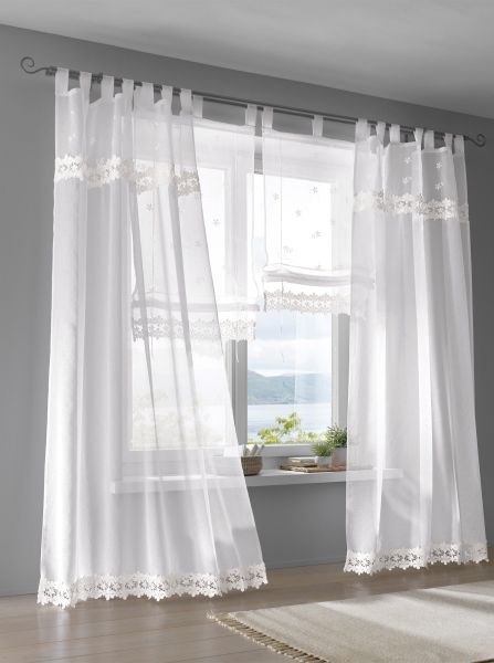 heine home Gardine Schlaufen 1 Stk. tlg. günstig online kaufen