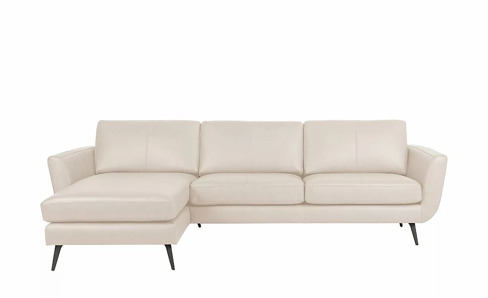 SOHO Ecksofa  Smile Day Leder ¦ weiß ¦ Maße (cm): B: 274 H: 85 T: 156.0 Pol günstig online kaufen