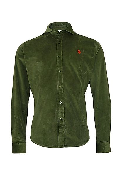 U.S. Polo Assn. Langarmhemd Hemd Button Down Shirt CORD (1-tlg) günstig online kaufen