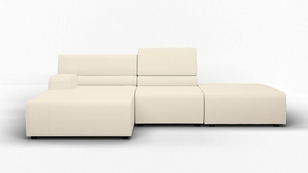 Egoitaliano Ecksofa "Babouche, Designsofa mit außergewöhnlichem Sitzkomfort günstig online kaufen