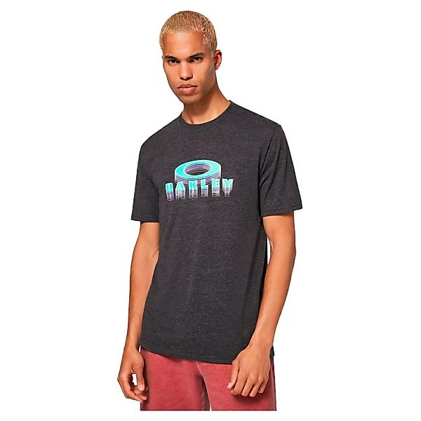 Oakley Apparel 3d Repeat Bark Kurzärmeliges T-shirt M Dark Grey Heather günstig online kaufen