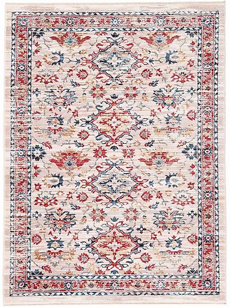 carpetfine Teppich »Phoenix« rechteckig 6 mm Höhe Vintage Orient Look, mit günstig online kaufen