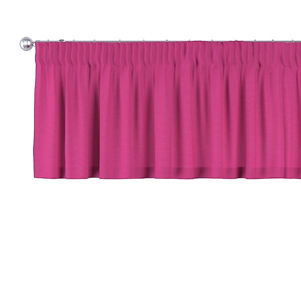 Kurzgardine mit Kräuselband, rosa, 390 x 40 cm, Loneta (133-60) günstig online kaufen