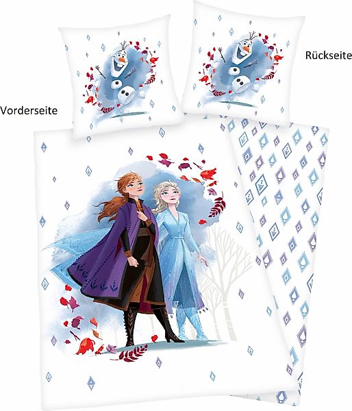 Disney Kinderbettwäsche "Little Fairy" 2 Stk. tlg. mit niedlichem Feen-Moti günstig online kaufen