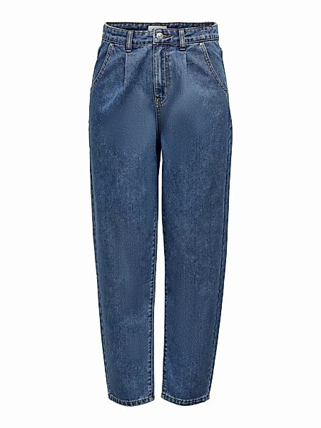 ONLY Onlliva Slouchy High Waist Jeans Damen Blau günstig online kaufen