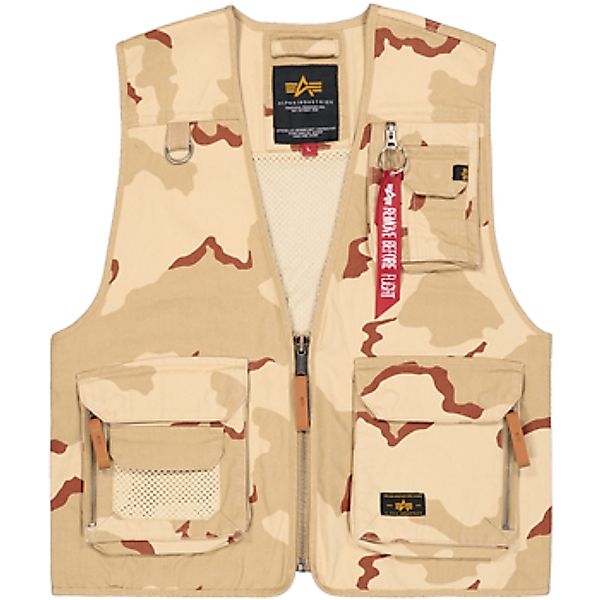 Alpha Industries  Anzugssakko Mesh Utility Vest Camo - desert camo 91 günstig online kaufen