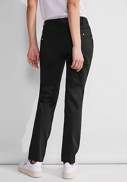 STREET ONE Röhrenhose, Middle Waist günstig online kaufen