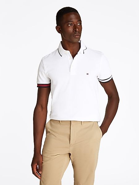 Tommy Hilfiger Poloshirt FLAG CUFF SLIM günstig online kaufen