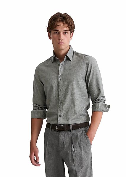 Marc OPolo Langarmhemd "aus Bio-Baumwoll-Flanell" günstig online kaufen