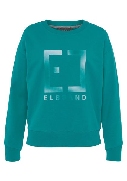 Elbsand Sweatshirt Fionni mit großem Logoprint, günstig online kaufen