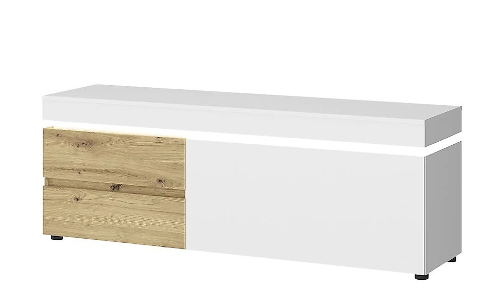Lowboard  Luci ¦ weiß ¦ Maße (cm): B: 151 H: 57 T: 48.0 Kommoden & Sideboar günstig online kaufen