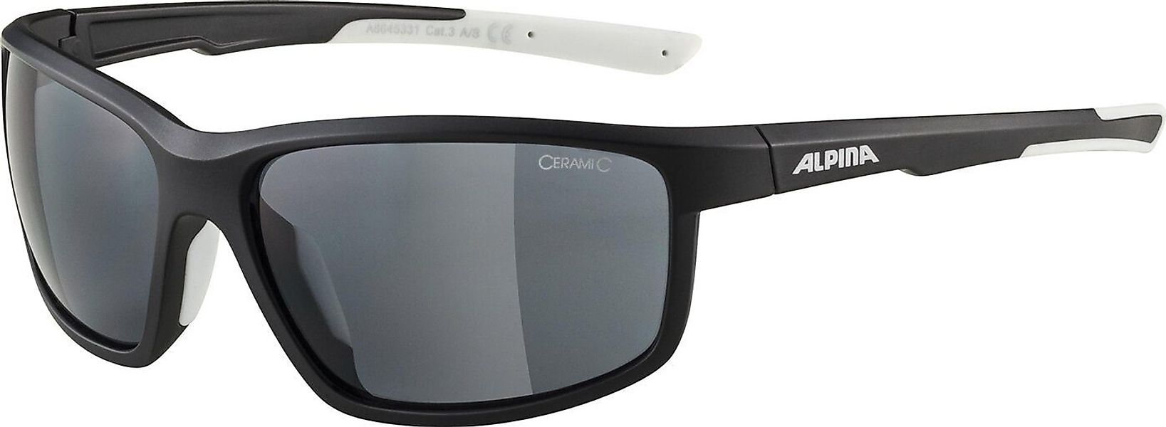 Alpina Sports Sonnenbrille DEFEY BLACK-WHITE MATT günstig online kaufen