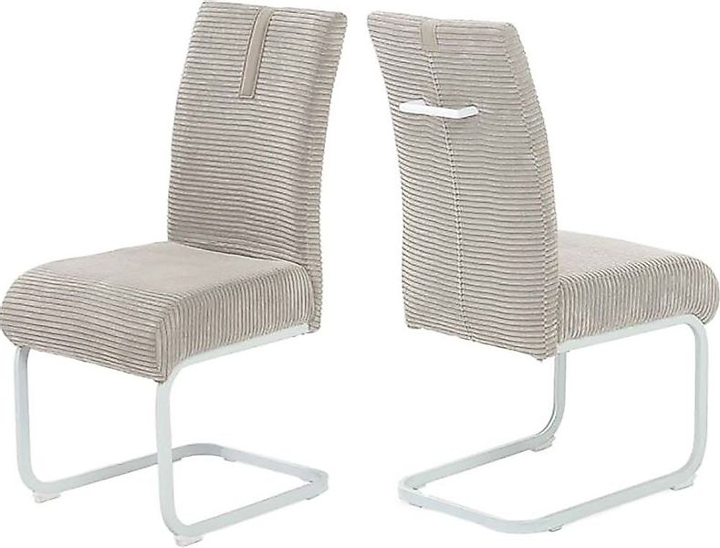 Jockenhöfer Gruppe Freischwinger Kenny (Set, 2 St), mit Taschenfederkern, B günstig online kaufen