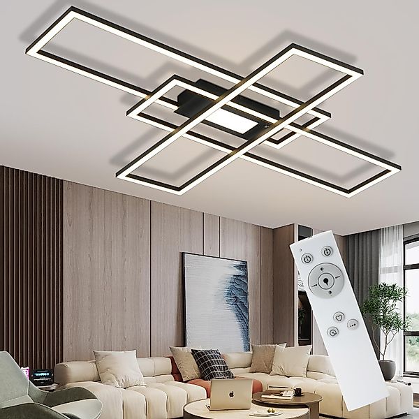 Nettlife LED Deckenleuchte LED Deckenleuchte Wohnzimmer günstig online kaufen