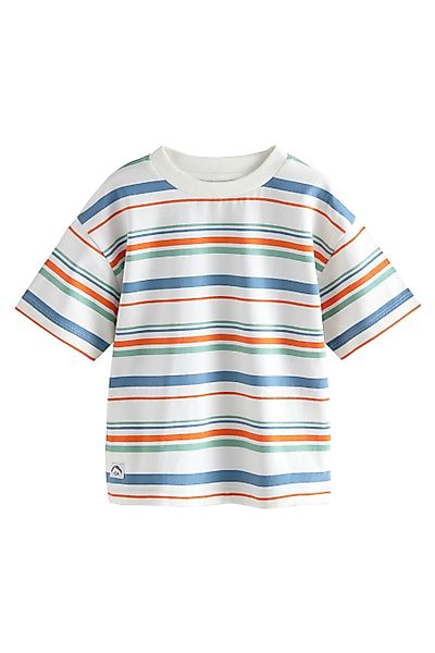 Next T-Shirt Gestreiftes T-Shirt aus 100 % günstig online kaufen