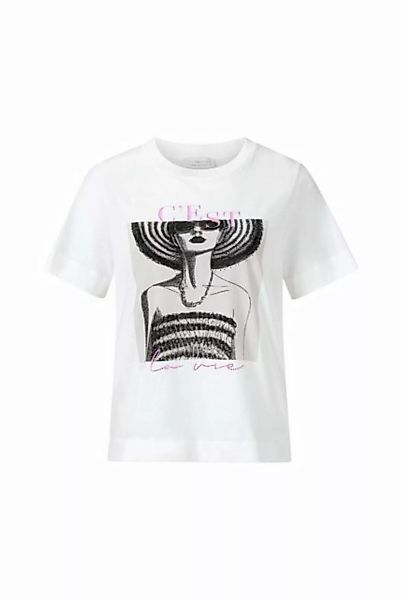 Rich & Royal T-Shirt T-Shirt with woman C'est la vie org günstig online kaufen