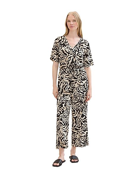 TOM TAILOR Overall mit All-Over Print günstig online kaufen