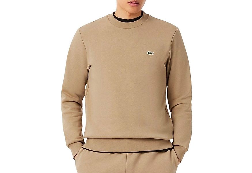 Lacoste Kapuzenpullover Herren Sport Bio Cotton Fleece Crew Pullover günstig online kaufen