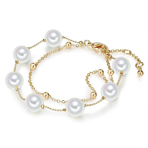 Lulu & Jane Armband gelbgold günstig online kaufen