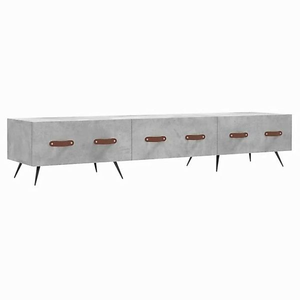 furnicato TV-Schrank Betongrau 150x36x30 cm Holzwerkstoff (1-St) günstig online kaufen