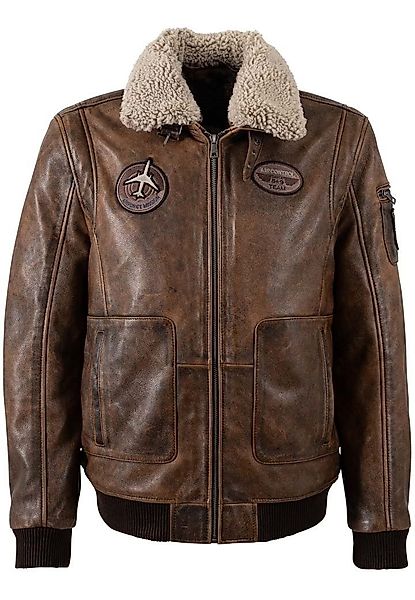 Mauritius Lederjacke MMJolvin Pilotenjacke aus Lammleder günstig online kaufen